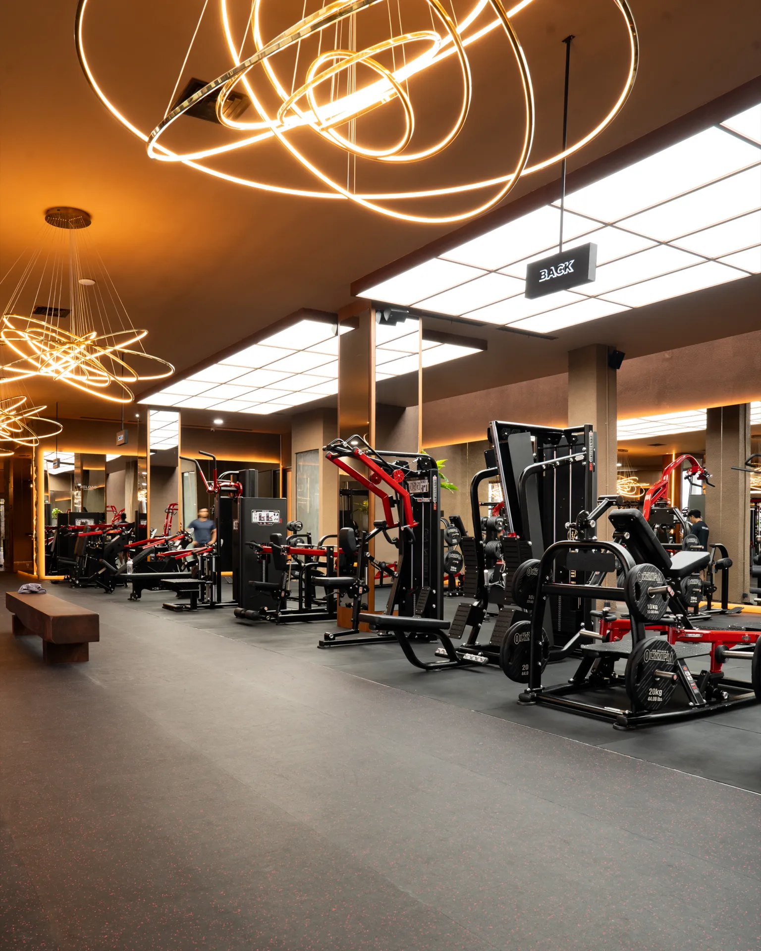 The gym at Reload Gym