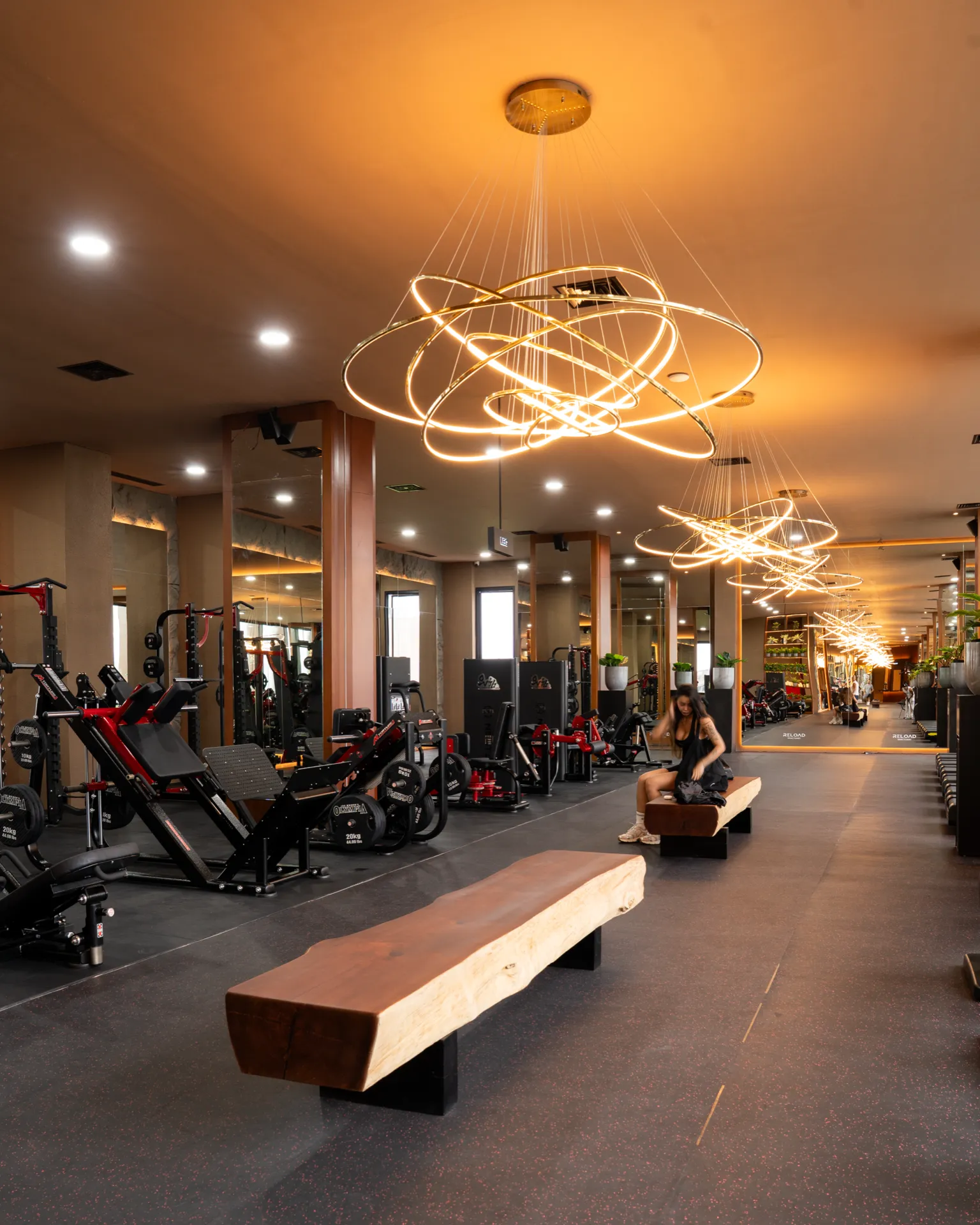 The gym at Reload Gym